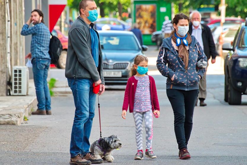 People Wear Mask for COVID-19 Prevention